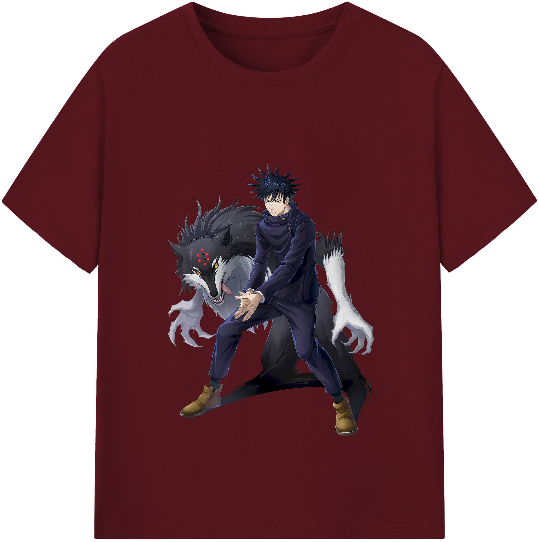 （画像用） 呪術廻戦 Jujutsu Kaisen 綿100％半袖Tシャツ（フロントプリント）